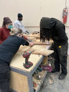 building benches at better futures