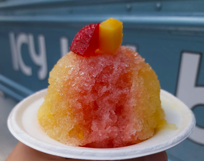 shaved ice from icy icy baby