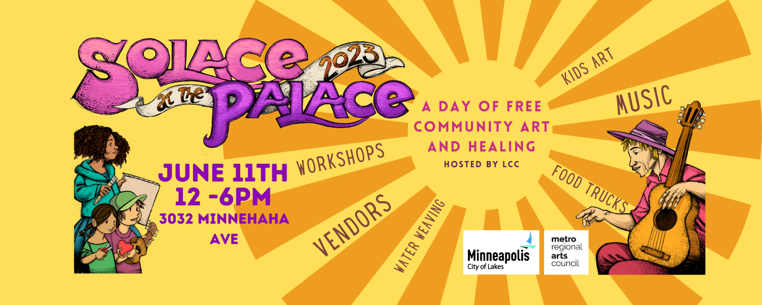 Solace at the Palace on June 11th 12 to 6pm